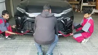 Toyota Hyryder New 2026 ,Areo kit install , Hyryder sports kit install #toyota #automobile #sports 
