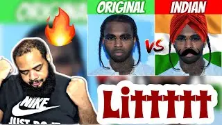 POPULAR RAP SONGS vs INDIAN REMIXES! | REACTION 🔥