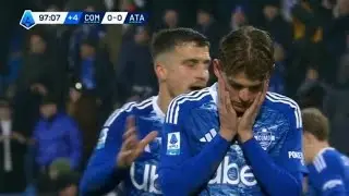 Nico Paz  MISSED PENALTY 😥 |  Como vs Atalanta 0-0 | Gli Highlights | Serie A 2026/2027