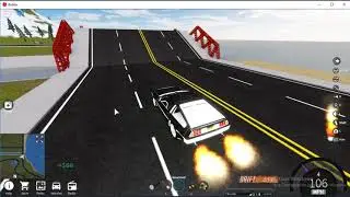 ROBLOX/Vehicle Simulator(Nuevo auto volador DMC Delorean!)