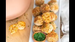 RECIPE: Crispy Vegan Cheeseburger Mac & Cheese Balls