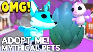 PLAYING THE MYTHICAL EGG UPDATE EARLY IN ADOPT ME! Roblox Adopt Me Mythical Update Map Concept Game