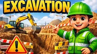 Excavation Kya Hota Hai? | Excavation Safety Rules & Hazards | HSE Safety Awareness
