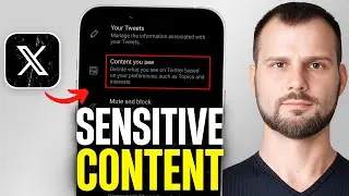 How to Turn Off X (Twitter) Sensitive Content Setting | Remove Content Warning on X Twitter