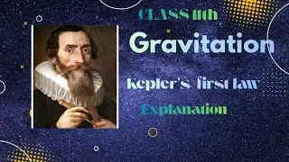 Kepler's first law #Gravitation #class 11th #explanation 