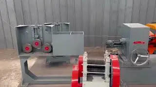 High quality stable performance steel triple ribbed wire rolling machine #machine