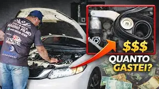 Civic fazendo barulho Estranho! O problema era o Tensor