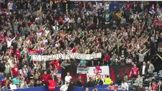 Kombank Arena comes alive with record attendance