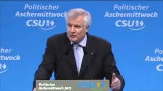 Politischer Aschermittwoch der CSU: Die Höhepunkte von Seehofer und Dobrindt.