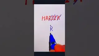 Hardik Name signature  😘,,#drawing #logo #hardikpandya