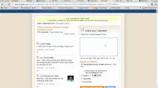 Blogger - How to Leave Comments