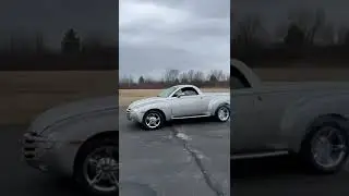 Chevy SSR Burnout