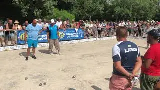 La Marseillaise &agrave; p&eacute;tanque - 16e de finale : St&eacute;phane Robineau tire le bouchon
