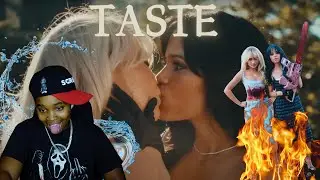 SABRINA CARPENTER - TASTE (FEAT. JENNA ORTEGA) | KDEEZY REACTS