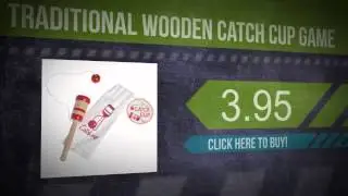 Traditional Wooden Catch Cup Game