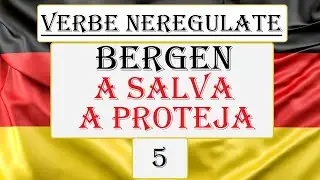 Invata Germana | VERBE NEREGULATE 5 | BERGEN - A recupera / A salva