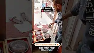 Water-proof bass-boosted Speaker 🔊 ||Rajesh Radios Kota||