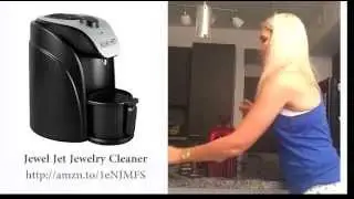 Как безопасно очистить кольцо паром с помощью очистителя Jewel Jet Jewelry Cleaner