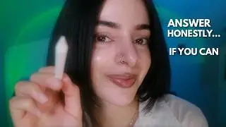 ASMR with Eyes CLOSED ✨ Can You Answer These Personal & Random Questions?