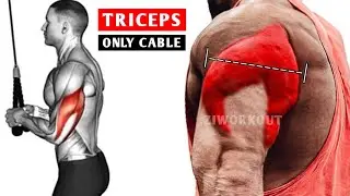 Cable Crusher: мощная тренировка трицепсов с кабелями!