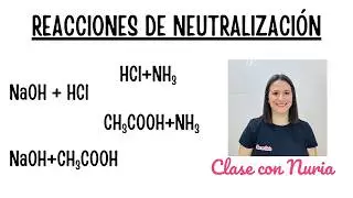 Reacciones de neutralización