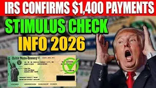 IT&rsquo;S REAL! IRS Sending $1,400 Payments NOW in 2026 | Who Qualifies, Arrival Dates & Scam Warnings