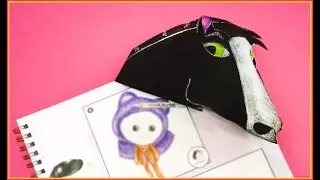 LET'S READ WITH THIS FANTASTIC BOOKMARK- Funny Melon Paper