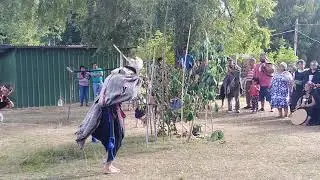 Choyke purrün, Lof Pedro Huisca, comuna de Villarrica, 15 de febrero 2020