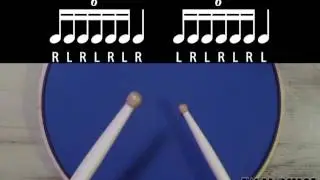 The Single Stroke 7 Drum Rudiment - Canadian Drum Gear - DOUGMEOLA.COM / The DrumSpot