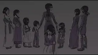The world was wide enough | Hamilton Animatic | Genderbend.
