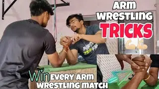 Arm Wrestling TECHNIQUES | Tips and tricks | Hindi