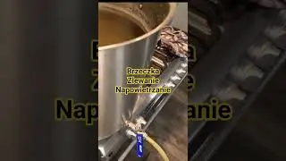 Grainfather. Brzeczka, zlewanie, napowietrzanie. Hazy IPA.