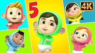 Five Little Babies Jumping on the Bed Song and More Nursery Rhymes for Toddlers