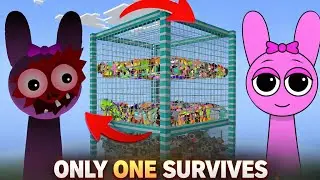 HORROR Sprunkies Fight to the DEATH in Minecraft 😱🔥