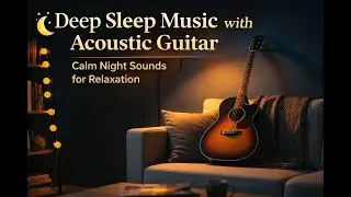 Deep Sleep Music with Acoustic Guitar | Calm Night Sounds for Relaxation