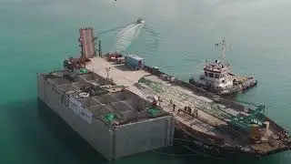 NMDC First Caisson in the UAE