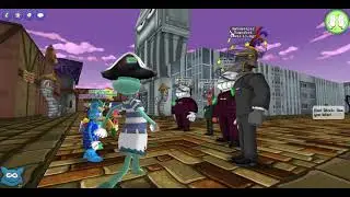 Gatekeeper Manager Fight in Toontown Corporate Clash 1.3! | Ye Olde Toontown Street Boss!