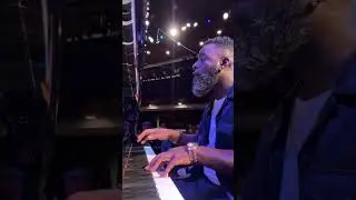 Phillip Graves performs 