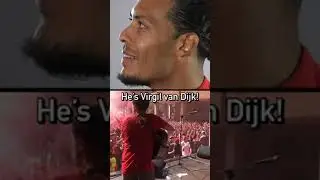 Virgil van Dijk reacts to Jamie Webster and 50,000 Liverpool fans singing his song in Madrid &hearts;️