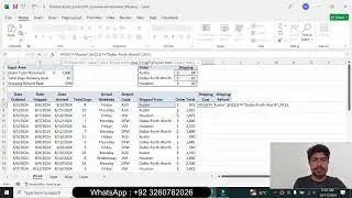 Exp22_Excel_Ch07_CapAssessment_Shipping | Excel Chapter 7 Capstone Assessment &ndash; Shipping