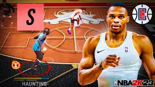 Рассел Уэстбрук отлично выполняет кроссы! (NBA 2K23) Лучшие глюки с дриблингом. Обучающее видео Handcam.