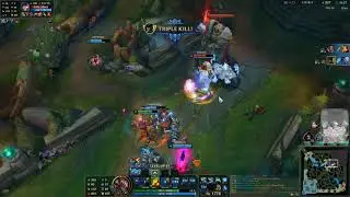 Galeforce Gangplank Triple &mdash; League [Season 11] &mdash; Clip 5