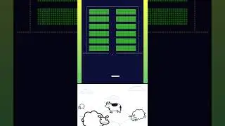 Meow Meow I'm a Cow but it's Many Brick Breaker 🐄🐱💥 #animation #sprunki #sheep #cute #cow #beats