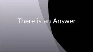 There is an answer lyrics