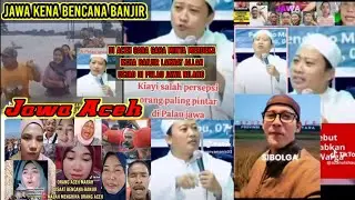 Mengejutkan ustad pulau Jawa bicara orang aceh kena bencana laknat allah gara gara minta merdeka 