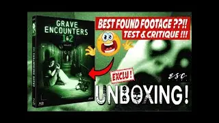 GRAVE ENCOUNTERS 1 & 2 ★ BEST FOUND FOOTAGE !!! TEST & CRITIQUE !!! EDITION BLU-RAY ESC UNBOXING !