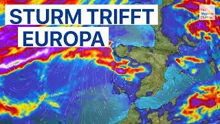 Hurrikan Gabriel steuert auf Europa zu: 200 km/h Winde und Sturmflut drohen