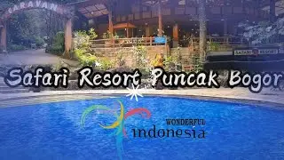 Safari Resort puncak bogor || caravan room in safari resort