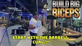 Build bigger biceps #BuildMuscle #ShortsFitness #FitTips  #FitnessShorts #WorkoutForm #BicepsPump