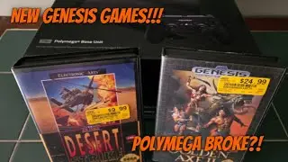 Sega Genesis Games Added to the Collection and a Update on the Status of my Polymega Game System